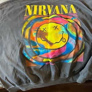 Oversized Nirvana Sweatshirt L/XL